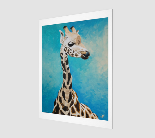 fine ART PRINT (3:4) Giraffe