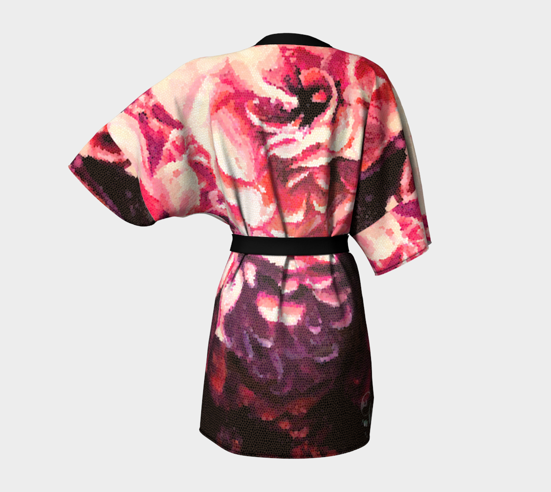 Kimono Robe - Flower Petals