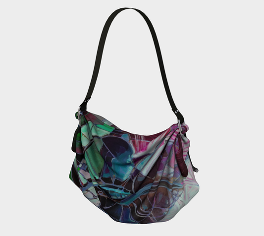 Origami TOTE BAG - ruby mint Twilight