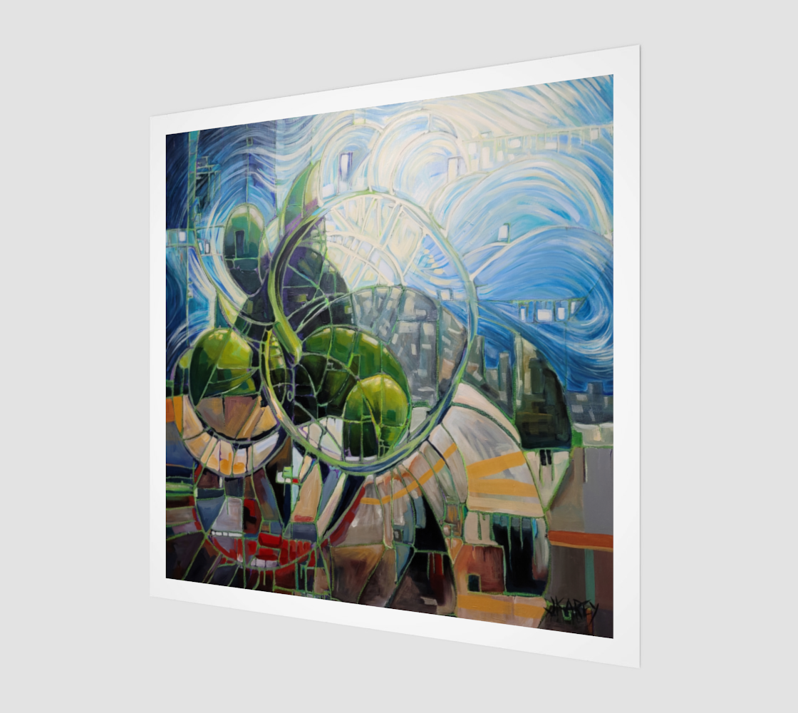 fine ART PRINT premium - City @ Twilight