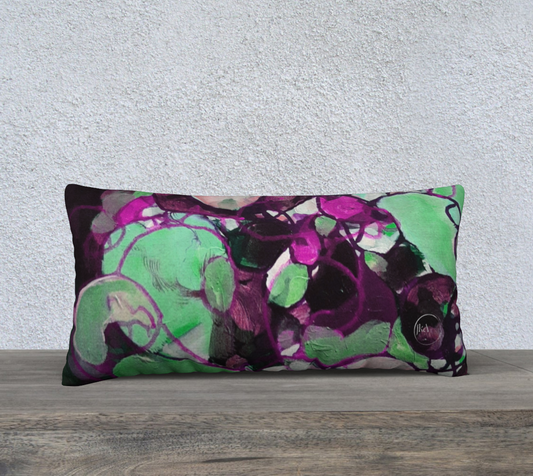 PILLOWCASE (24x12") winter Blossoms