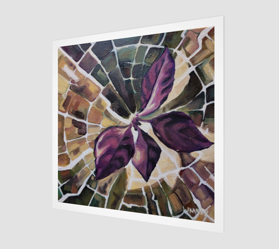 fine ART PRINT premium - Purple Phoenix