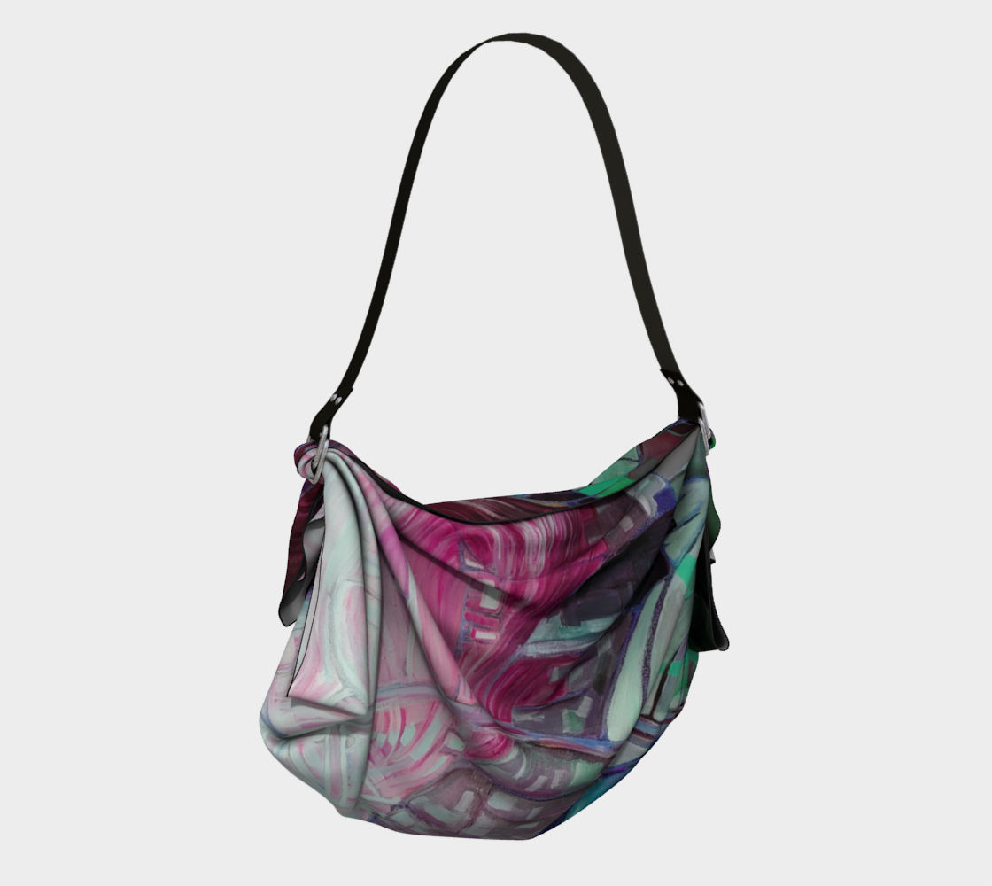 Origami TOTE BAG - ruby mint Twilight