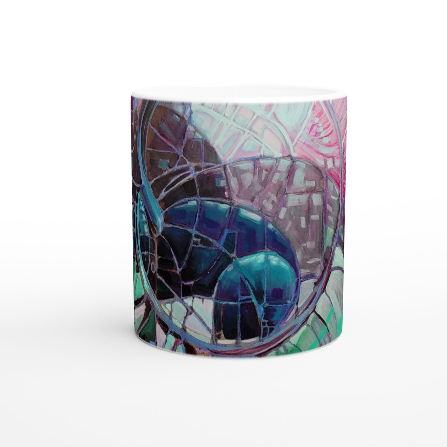 CERAMIC MUG 11oz - ruby mint Twilight