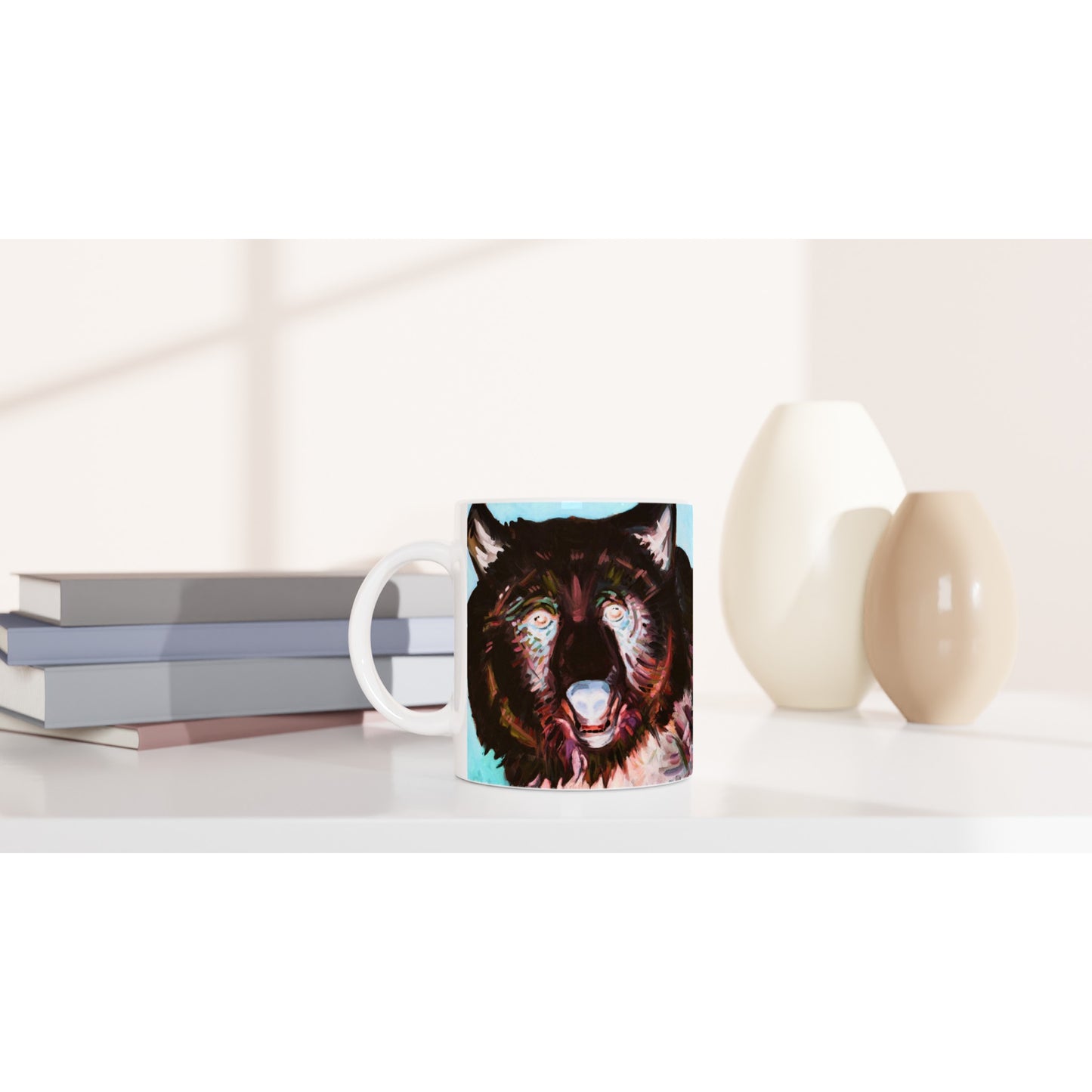 CERAMIC MUG 11oz - summer Bear