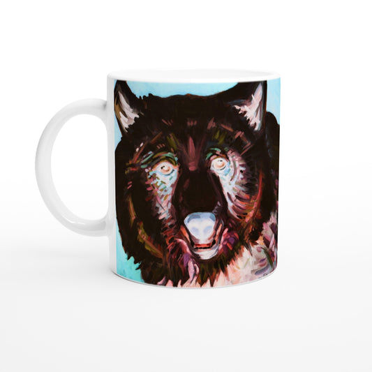 CERAMIC MUG 11oz - summer Bear