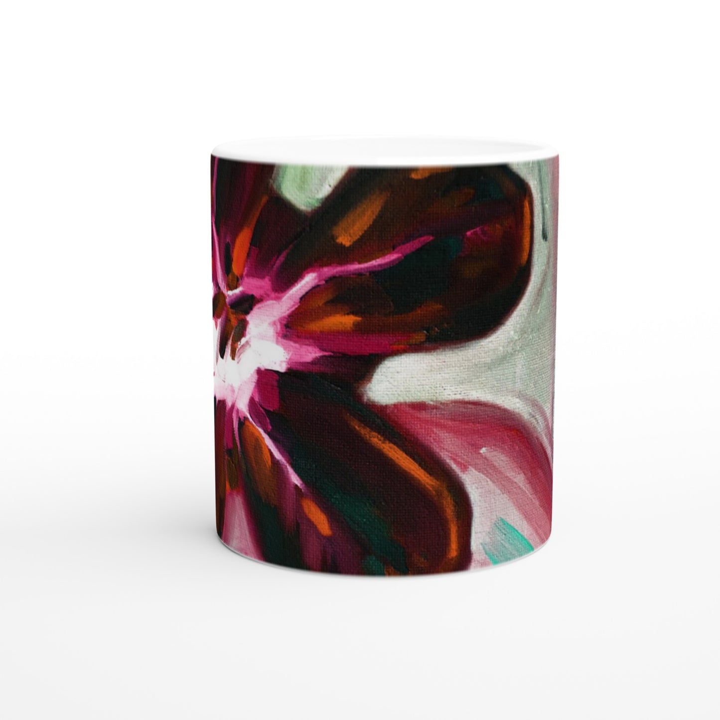 CERAMIC MUG 11oz - winter Roses