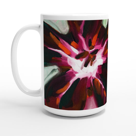 CERAMIC MUG 15oz - winter Roses