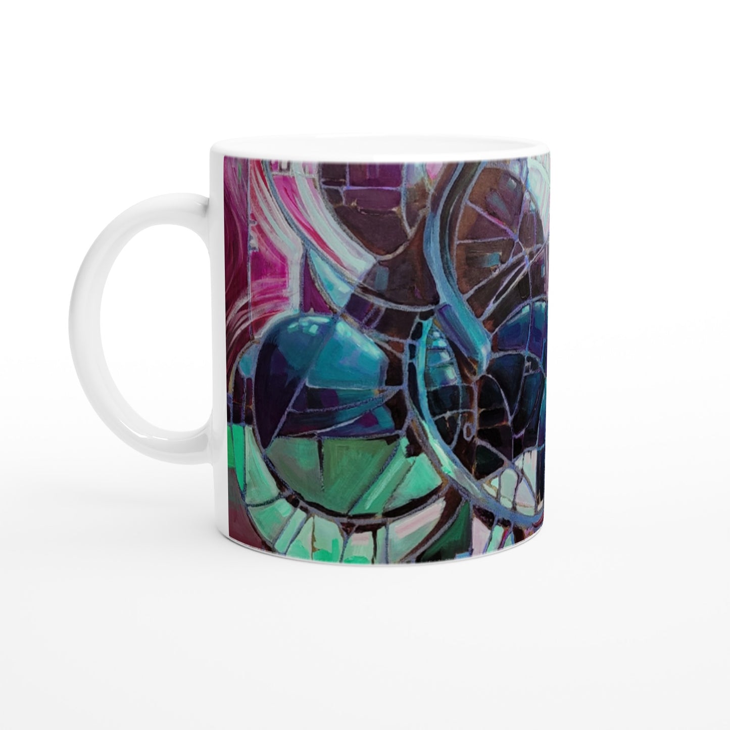 CERAMIC MUG 11oz - ruby mint Twilight