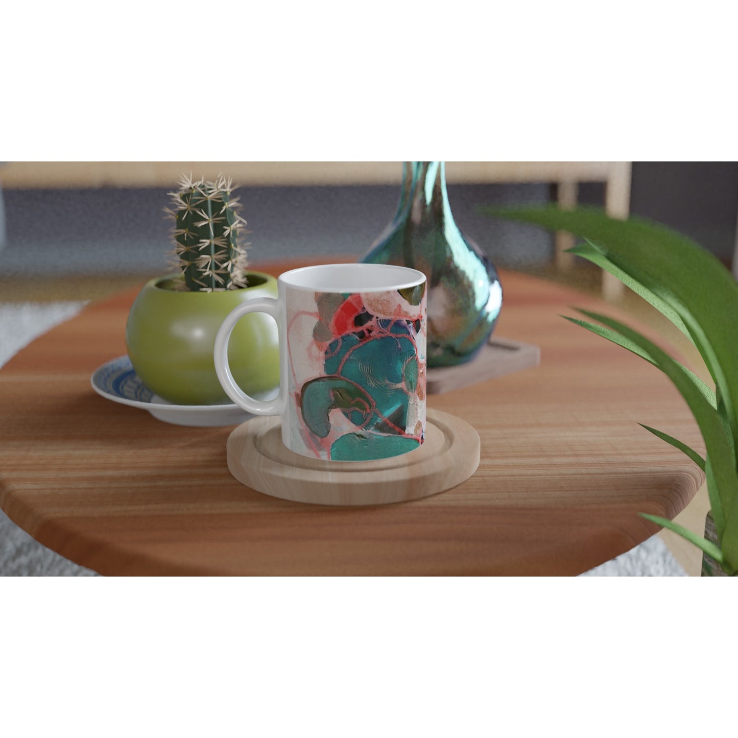 CERAMIC MUG 11oz - morning Blossoms